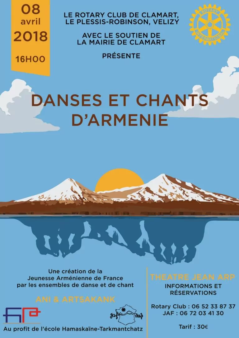 Spectacle danse arménienne à Clamart